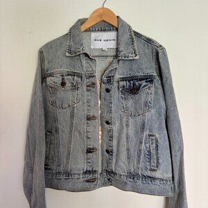 Rue Denim Lady Luck Jean Jacket, Size Medium